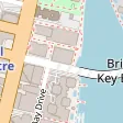 Street map of Brickell, Miami