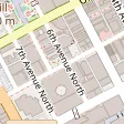 Street map of Nashville